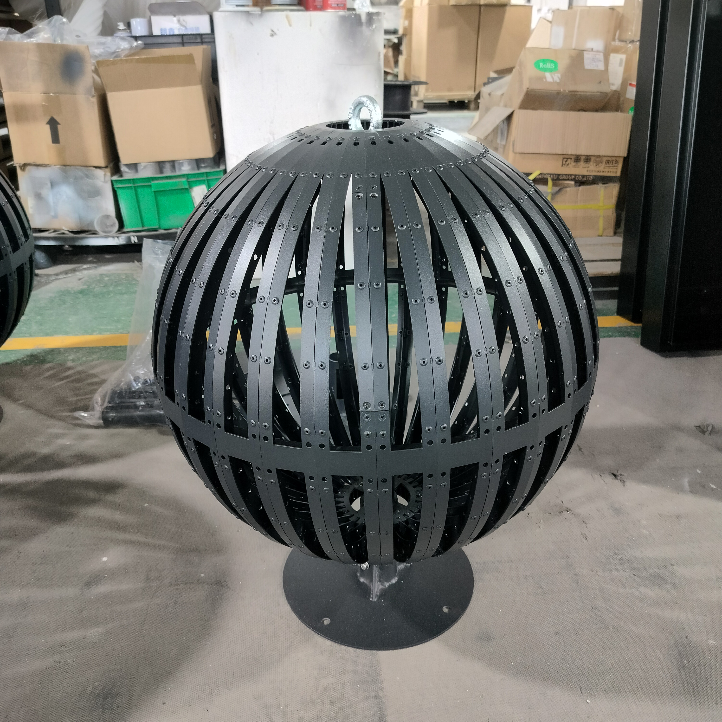 户外球形LED显示屏框架结构