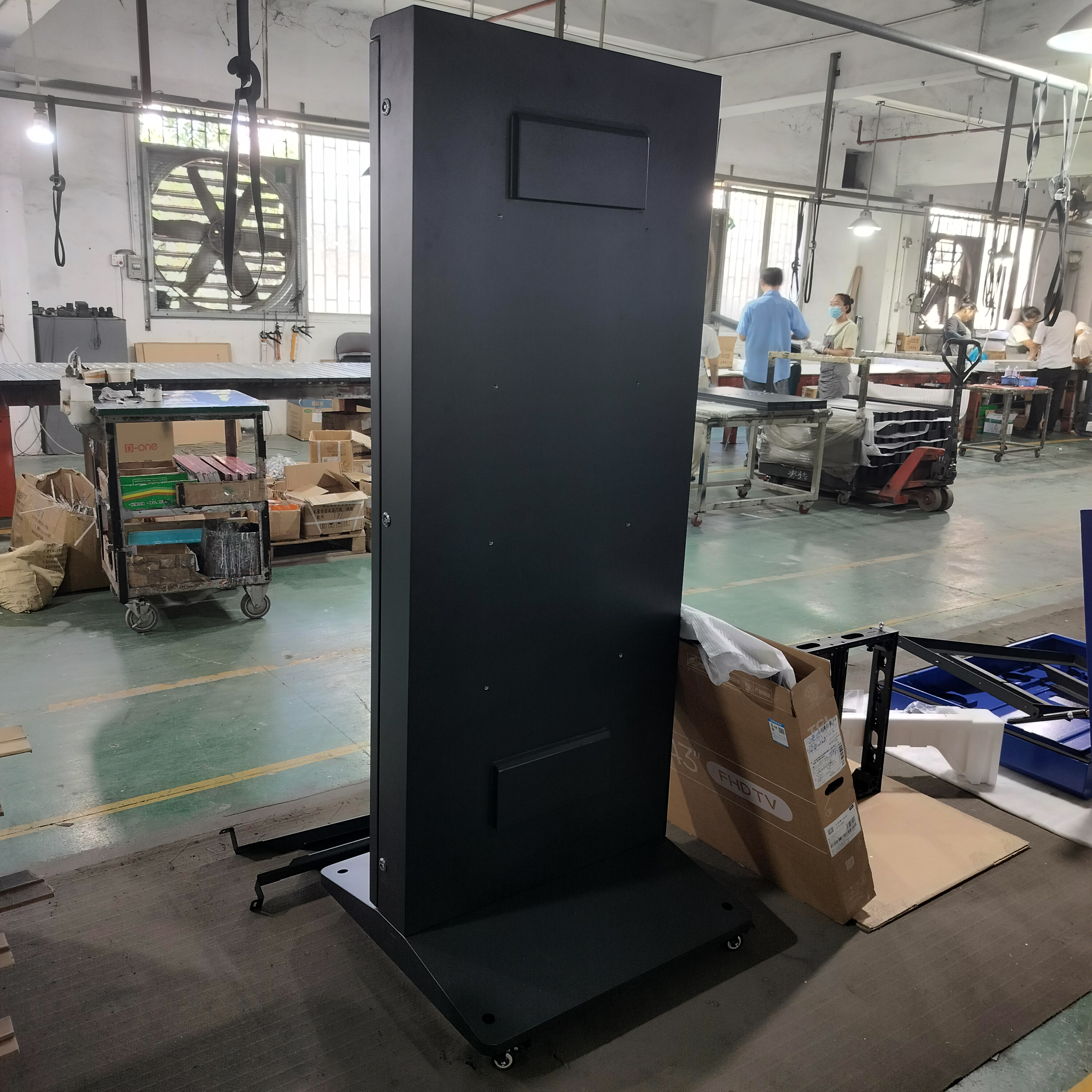 便携式液晶展示柜 - 商业用途定制金属外壳