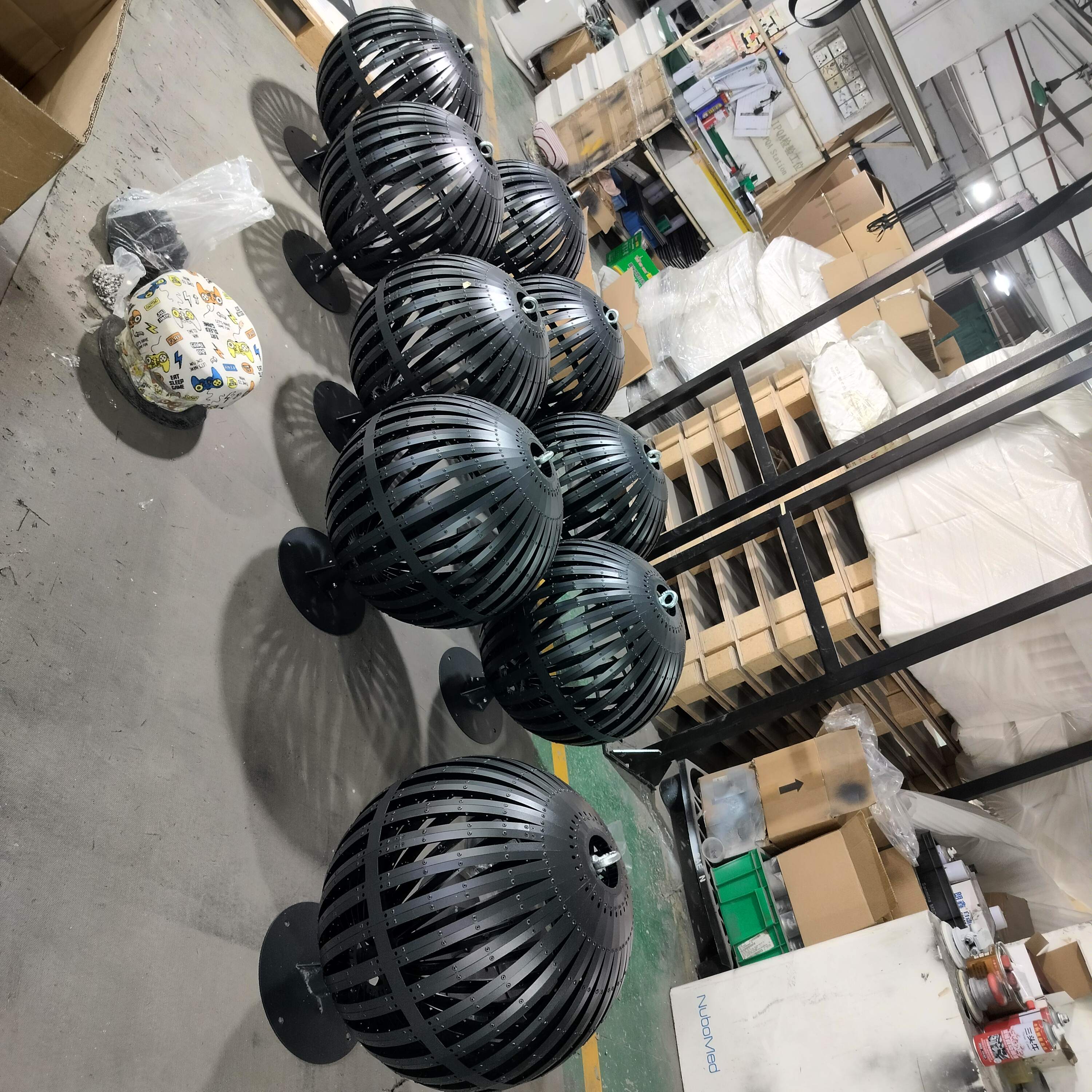 户外球形LED显示屏框架结构